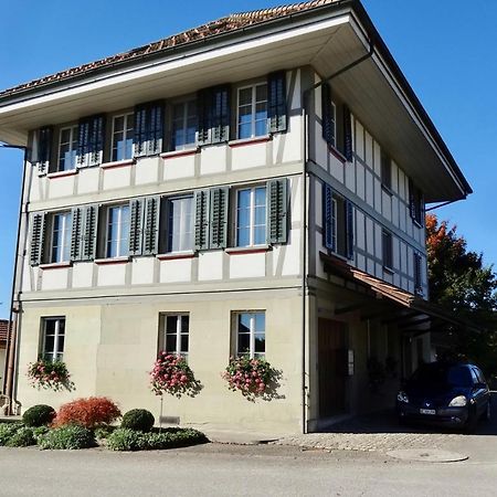 "Zur Alten Schmiede", 70M2 Studio Mit Kaminfeuer Und Sauna Fraubrunnen Esterno foto